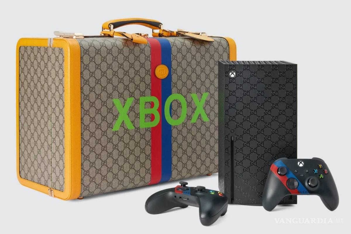 “Xbox by Gucci”, la videoconsola de 10 mil dólares que sale hoy a la venta
