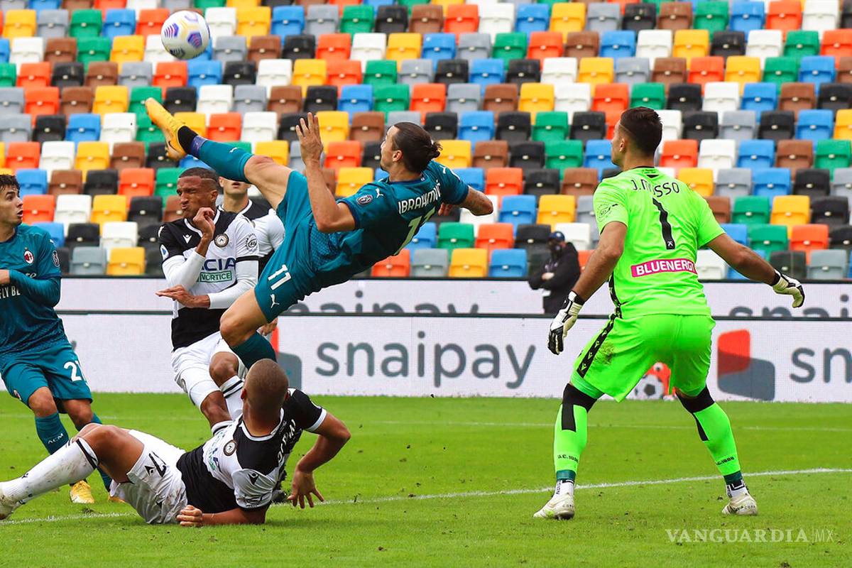 La espectacular chilena de Zlatan que le dio el triunfo al Milan