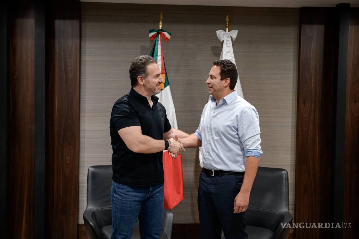 $!Los alcaldes Javier Díaz y Adrián de la Garza reafirmaron su compromiso de colaboración entre Saltillo y Monterrey, enfocándose en seguridad y desarrollo regional.