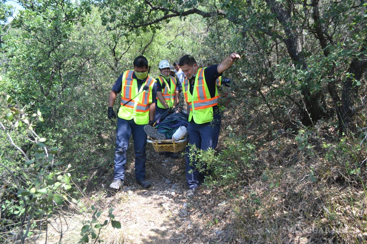 Rescatan a herido en la sierra de Zapalinamé