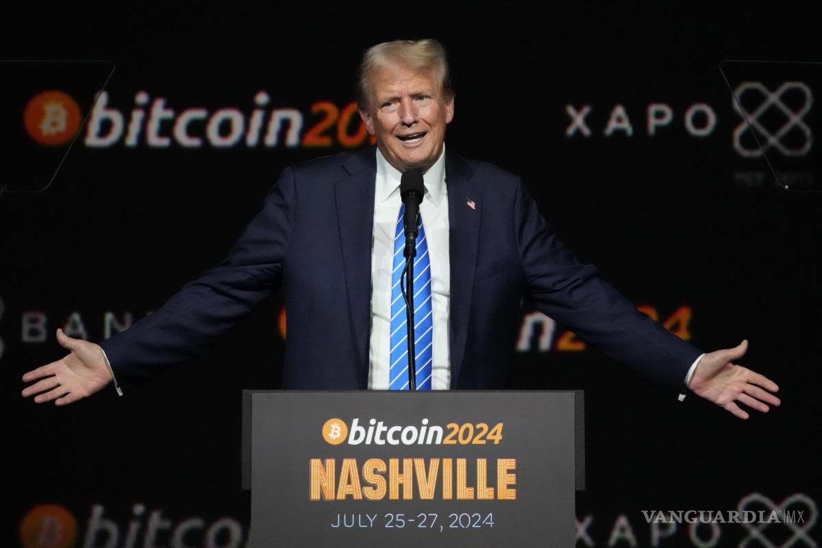 $!En julio de 2024 partició en una reunión sobre Bitcoin, la principal criptodivisa.