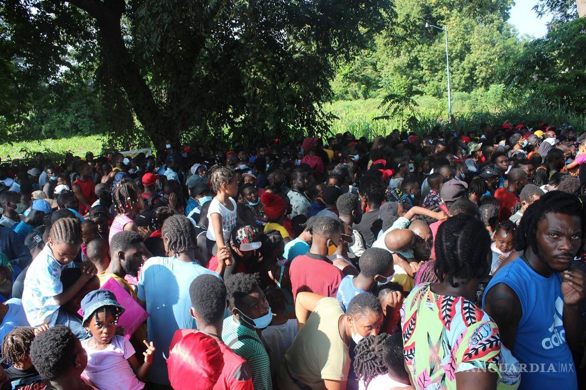 $!De acuerdo con las autoridades, se busca recibir hasta unos 2 mil migrantes diarios durante cuatro semanas y de lunes a viernes con el fin de evitar aglomeraciones