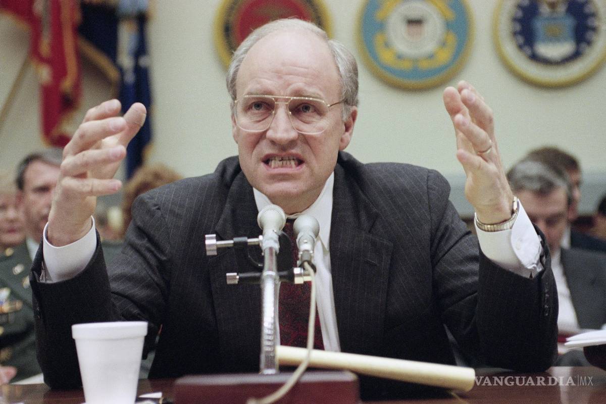 $!Dick Cheney, intervino en el Capitolio en Washington el 7 de febrero de 1991, durante su comparecencia ante el Comité de Servicios Armados del Senado
