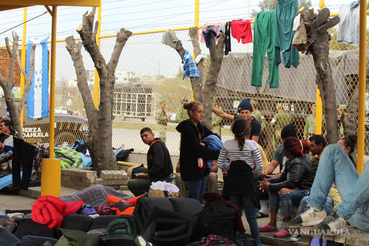 En Piedras Negras piden a gobierno federal que destine recursos extraordinarios para la atención de la caravana migrante