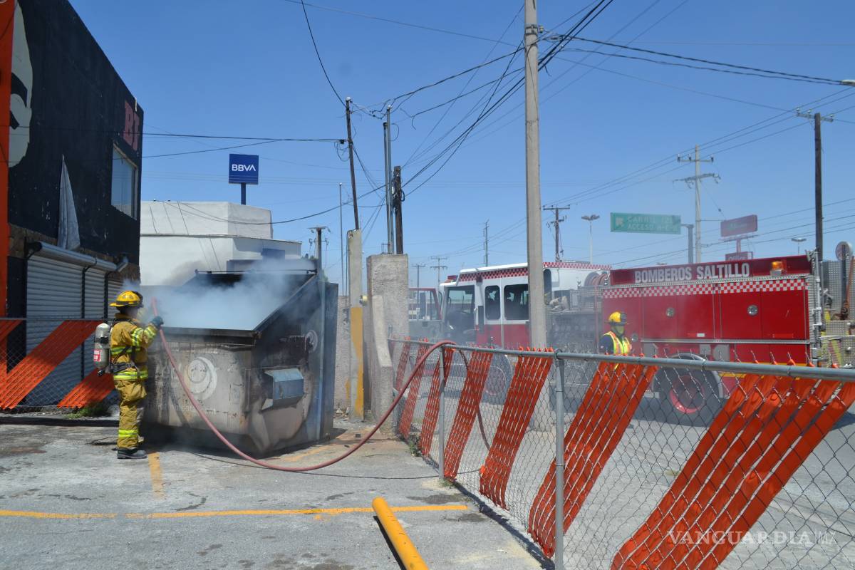 Indigente causa incendio en la zona centro de Saltillo