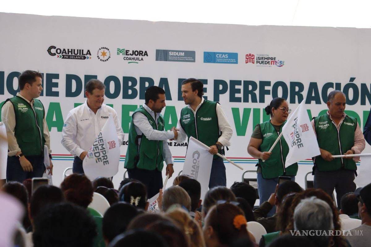 $!El nuevo pozo vendrá a mejorar la calidad de vida de más de 25 mil personas.