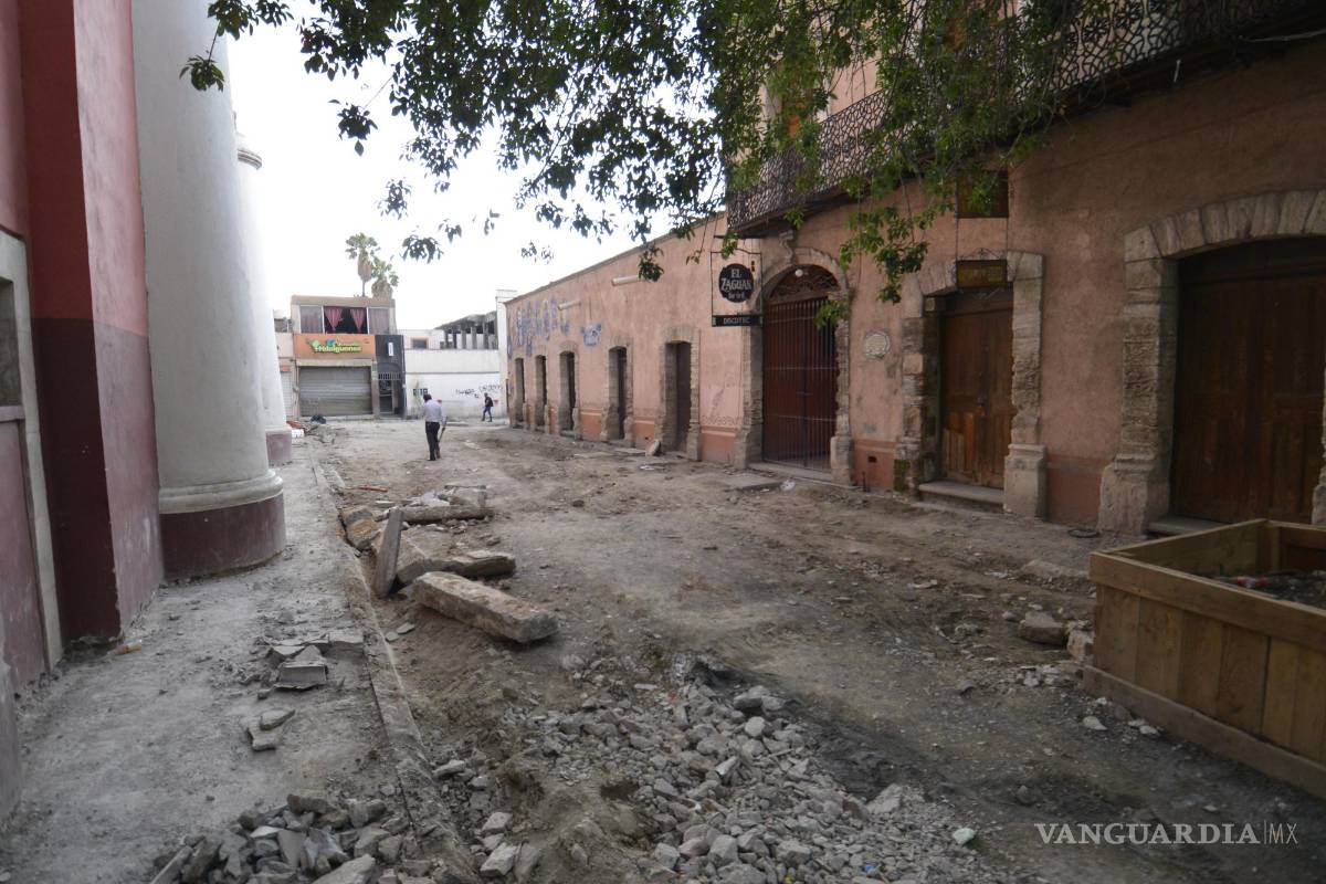 $!El proyecto pretende peatonalizar diversos tramos del Centro Histórico de Saltillo.