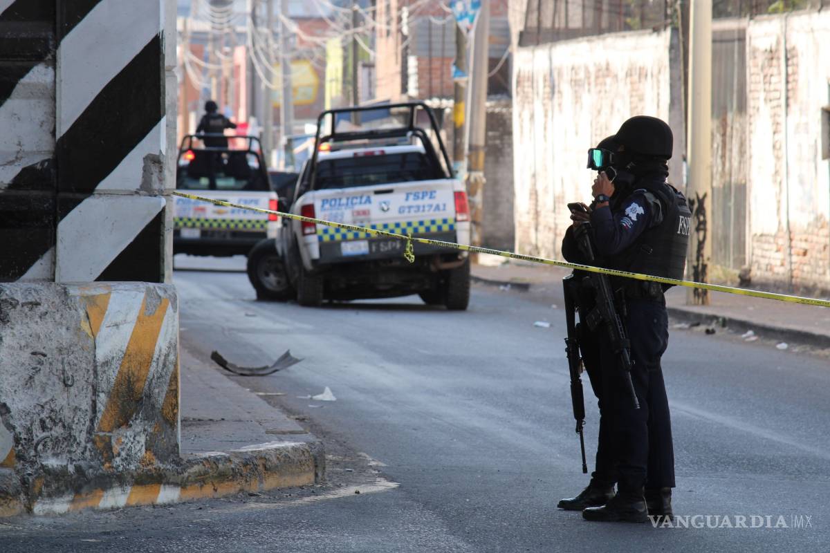 Guanajuato rompe récord de policías asesinados