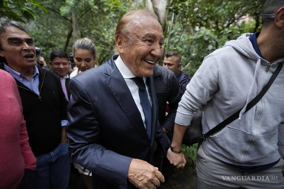 $!Rodolfo Hernández, candidato presidencial de Colombia en Bogotá.