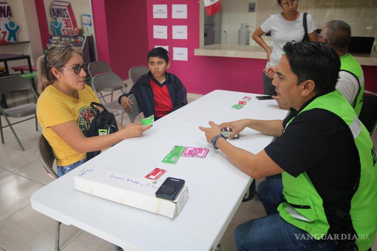 $!Los módulos de credencialización también se han instalado en centros comunitarios como La Peñita, Omega, Emiliano Zapata y Margaritas.