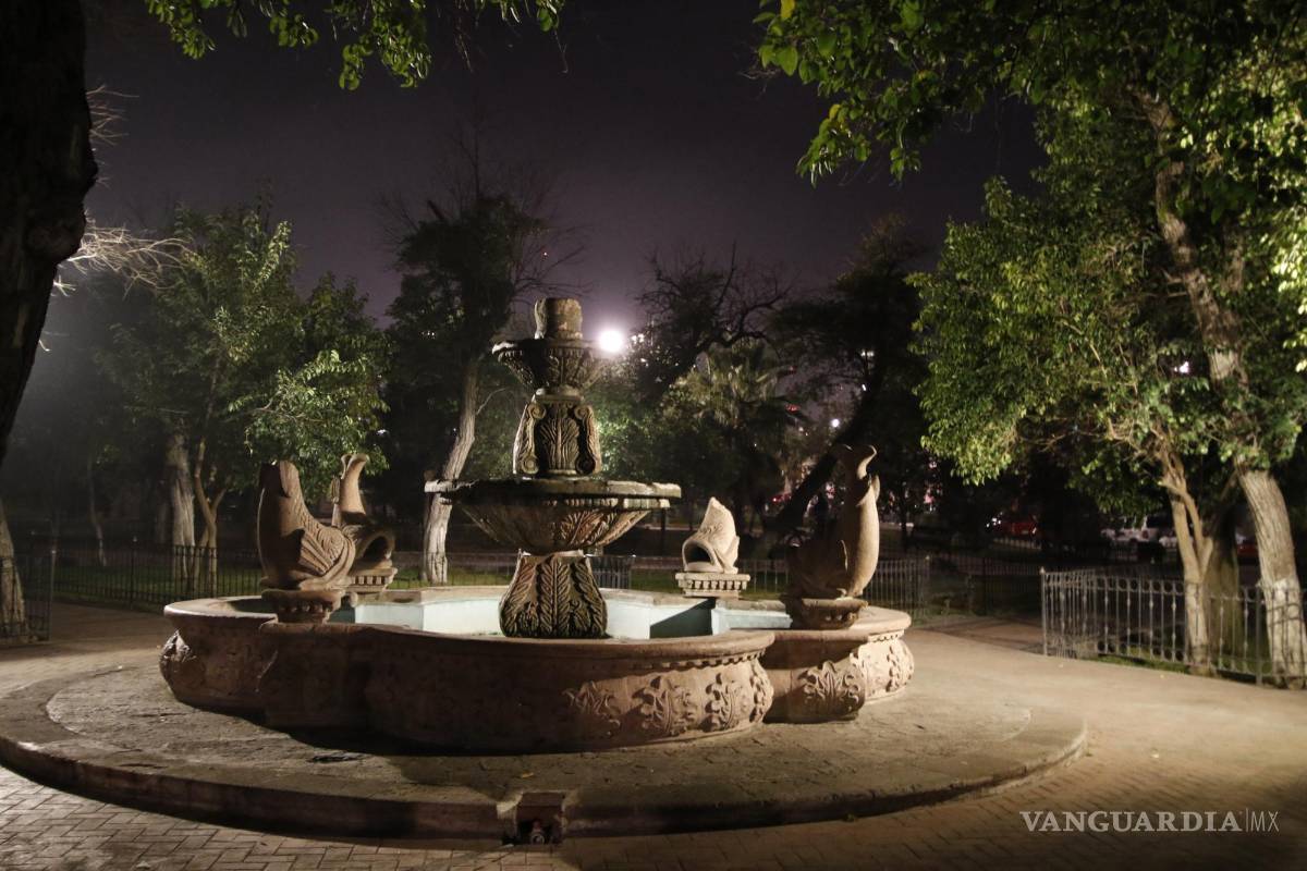 Fuentes de agua en Saltillo: secas y sin mantenimiento