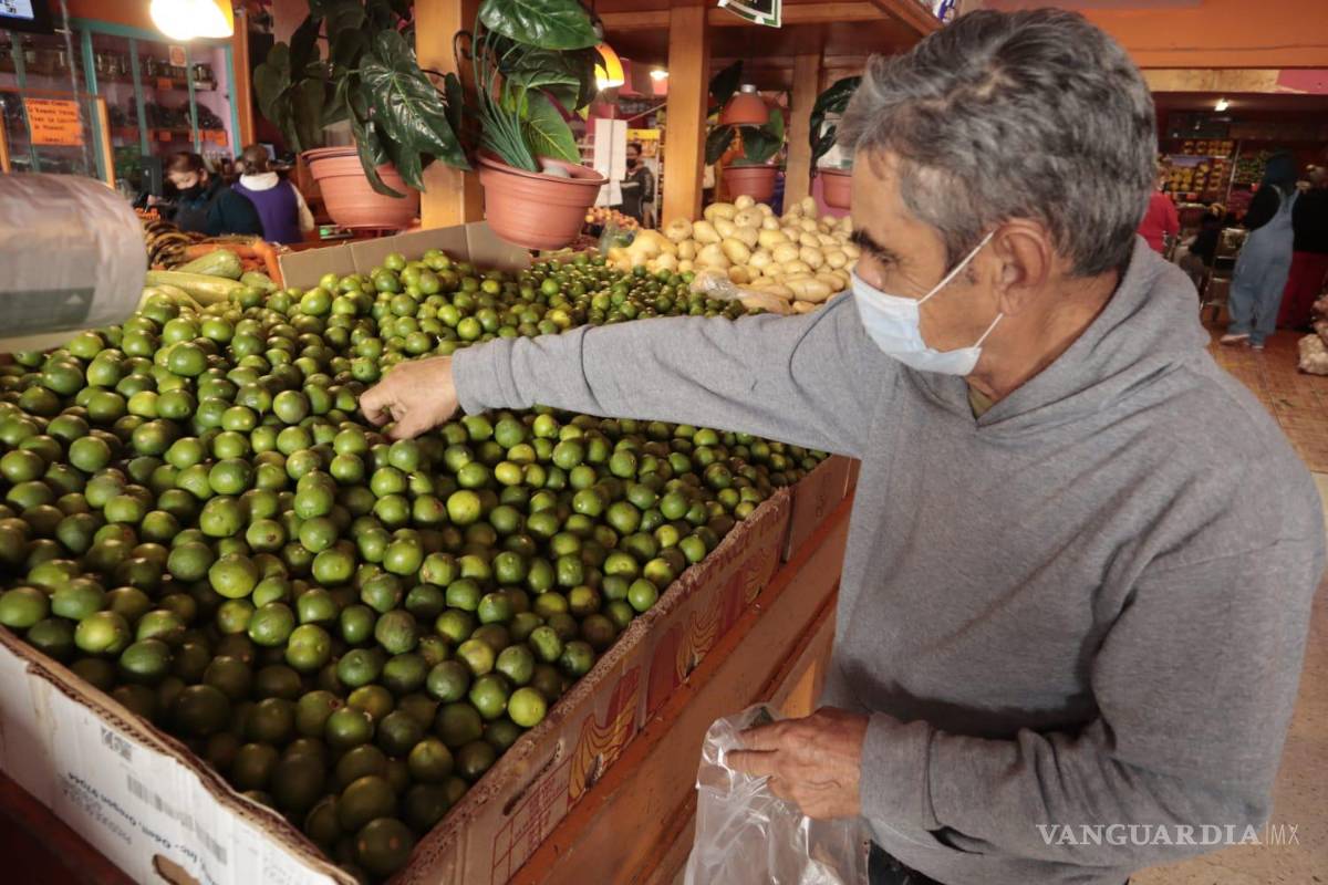 Saltillo: también es un lujo comprar limón; precio subió hasta 70 pesos en algunos mercados