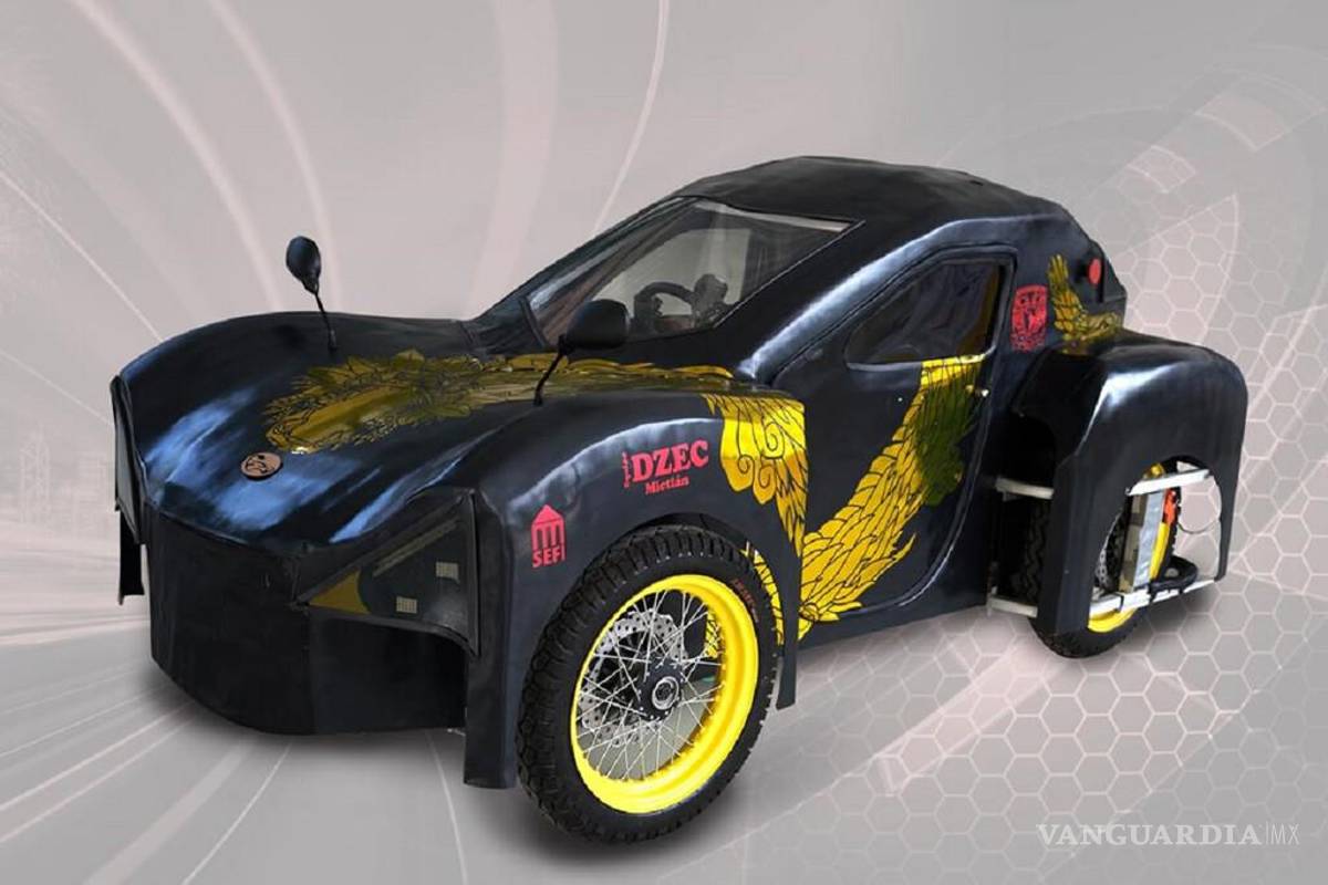 Presentan primer auto eléctrico de la UNAM