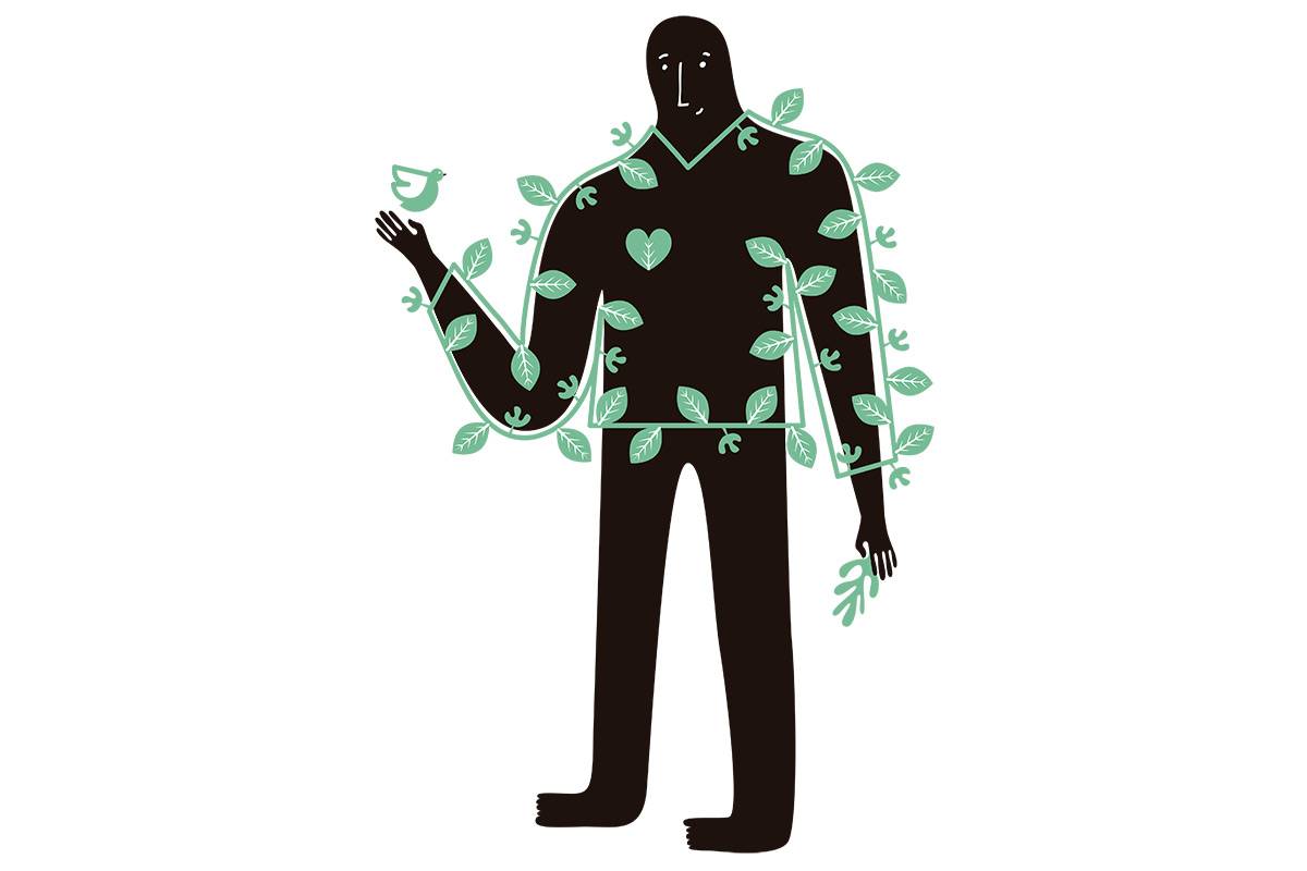 La camisa del hombre feliz