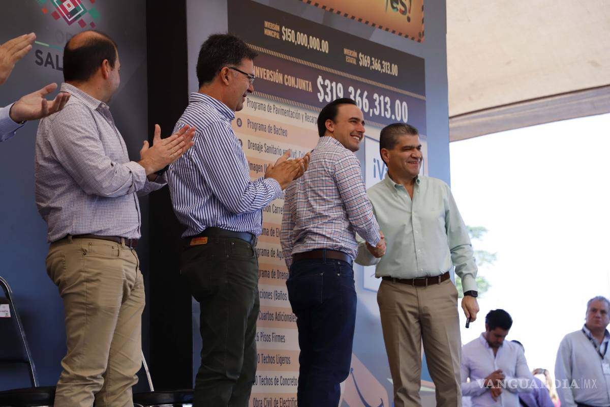 Arranca en Saltillo el programa &quot;Vamos a Michas&quot;, con 320 mdp de inversión en obras