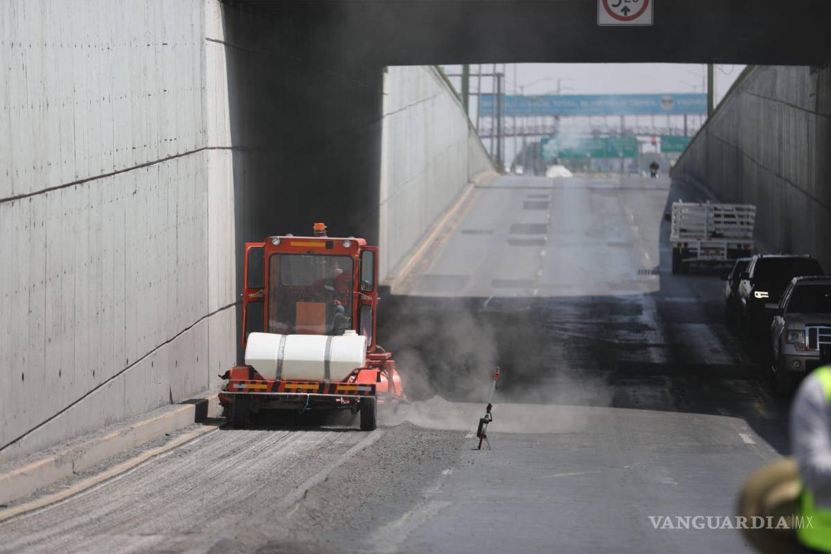 $!Será poco más de medio kilómetro el área a rehabilitar en el paseo inferior del periférico LEA, a la altura del fraccionamiento Hidalgo.