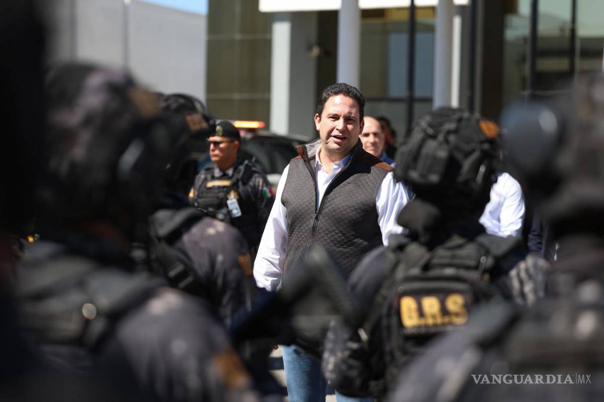 $!Autoridades municipales destacaron que fortalecer a las corporaciones policiales contribuye a mantener la seguridad en Saltillo.