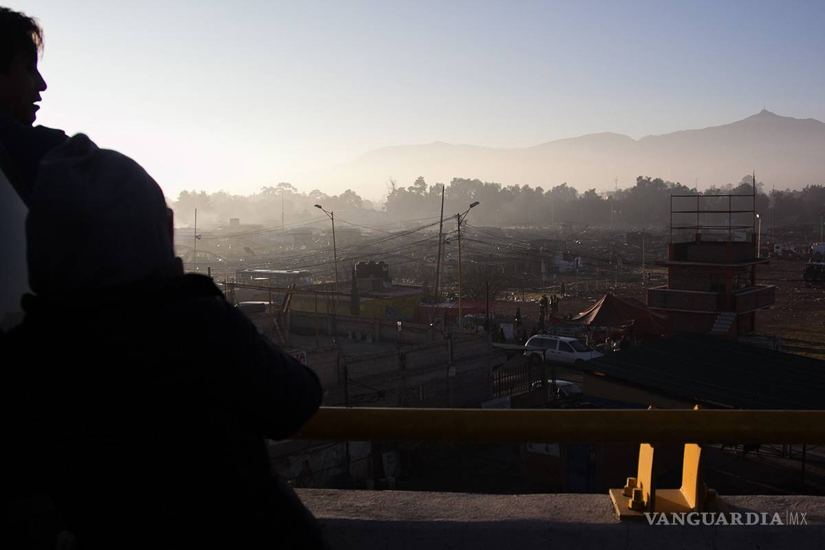 $!Las terribles imágenes que dejó la explosión en Tultepec