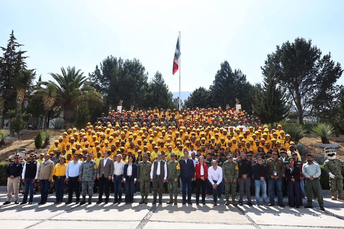 $!En el 69 Batallón de Infantería se realizó el arranque de la temporada de combate a incendios forestales 2026, en el cual estuvo presente el gobernador Manolo Jiménez.