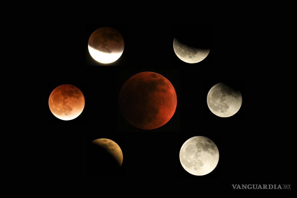 Así se vio el eclipse total de Luna en el mundo, fotografías