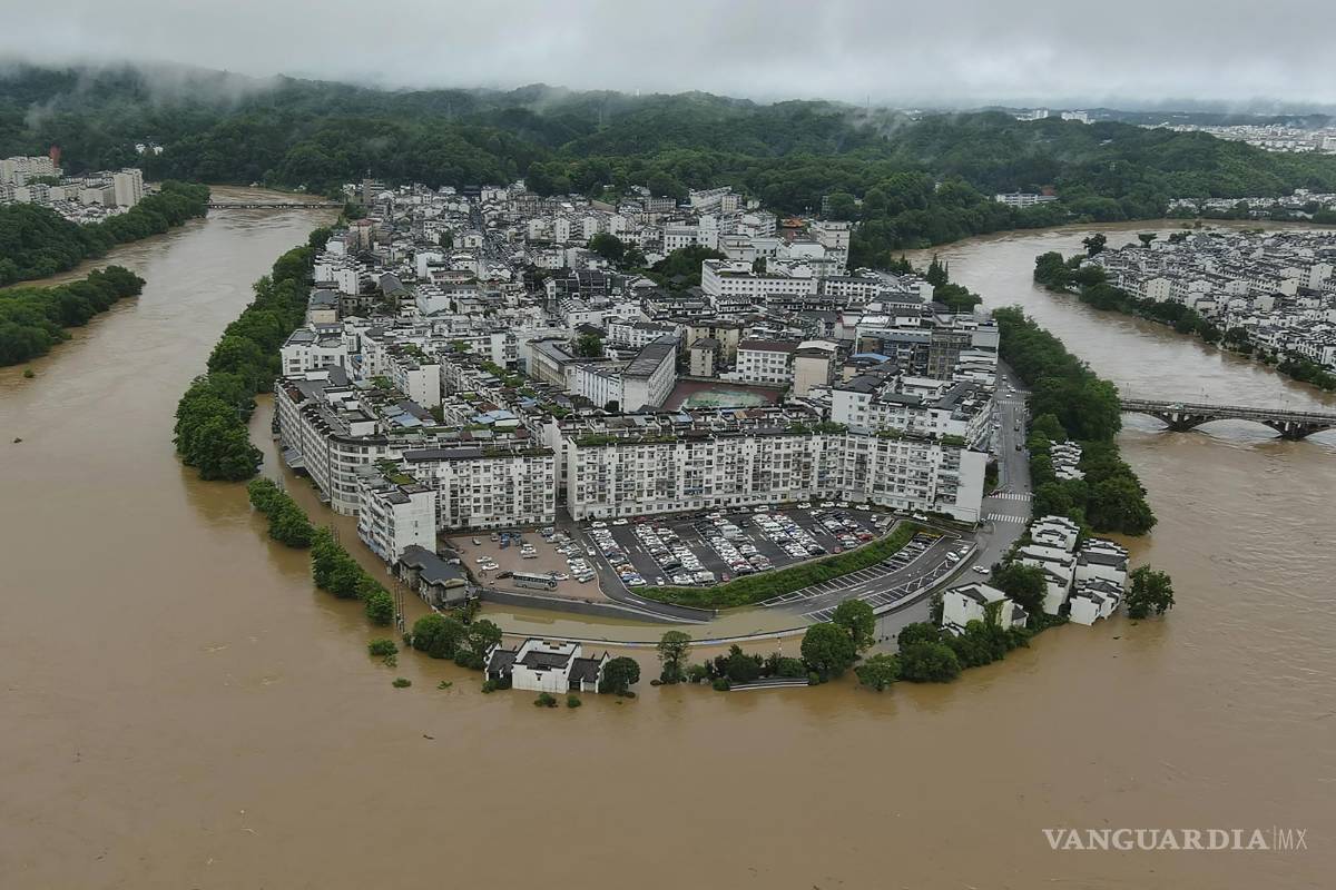 Miles de personas son evacuadas por las Inundaciones en China
