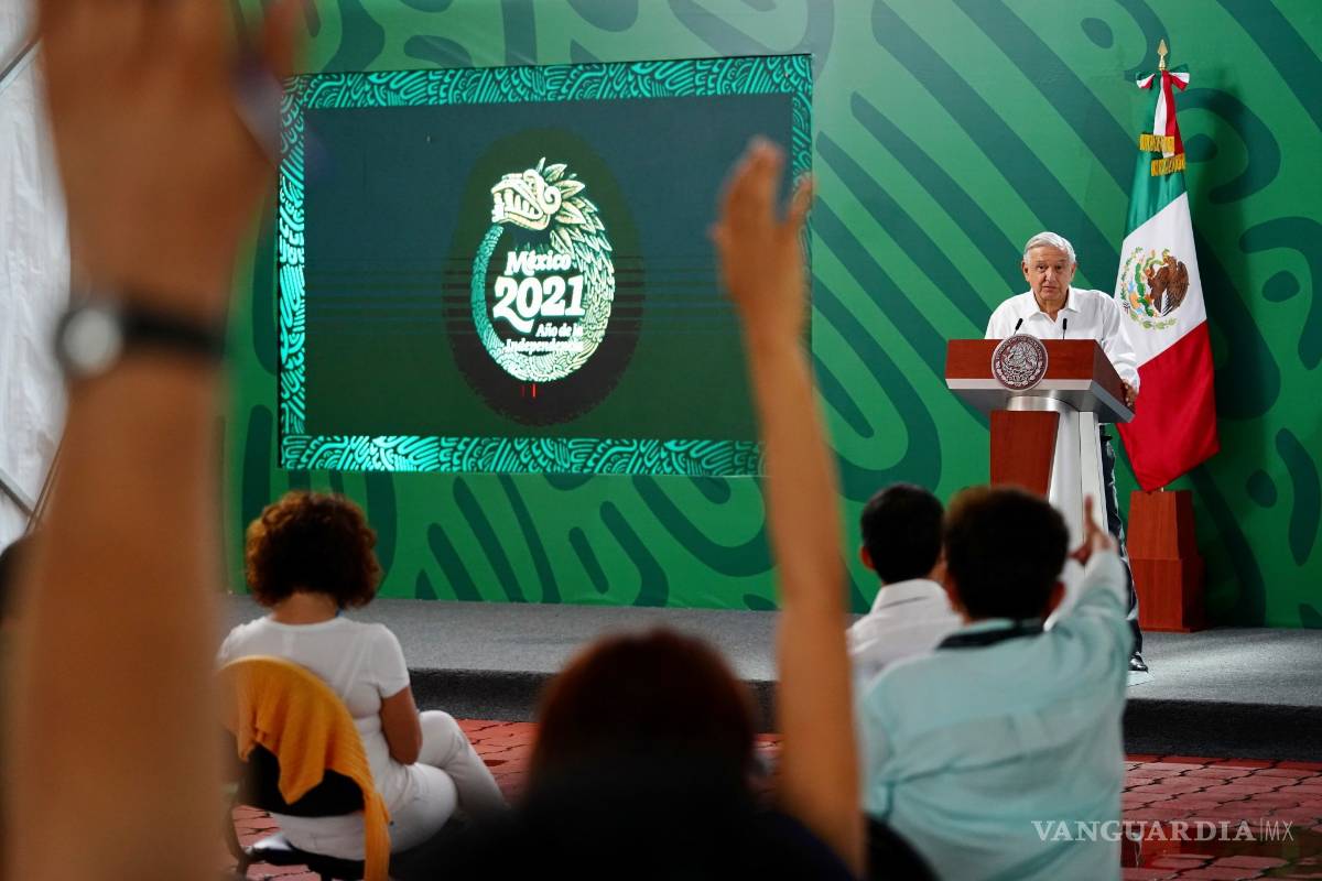 Niega López Obrador que consulta haya sido fracaso; presidente asegura estar feliz por el ejercicio celebrado el domingo