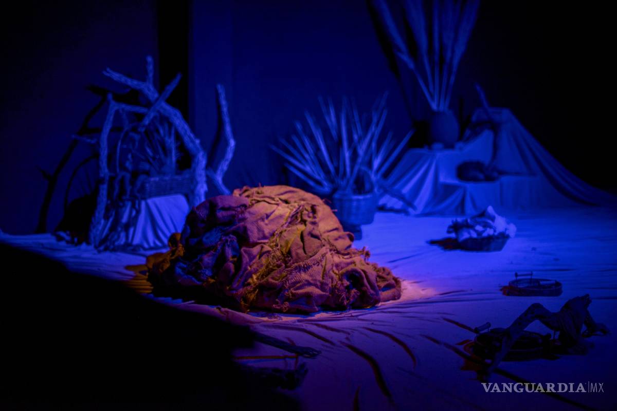 $!En la obra ‘Metanoia’ Mace Medina lanza preguntas sobre la identidad y el territorio