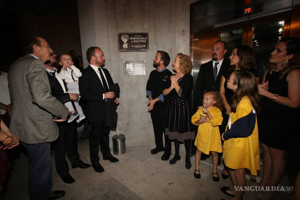 Inauguran Il Mercato Gentiloni en Saltillo