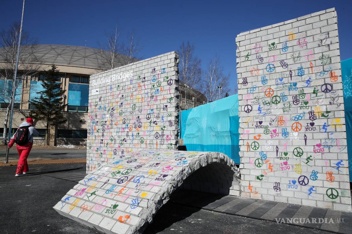 Inauguran en Pyeongchang el &quot;Mural Olímpico de la Tregua”