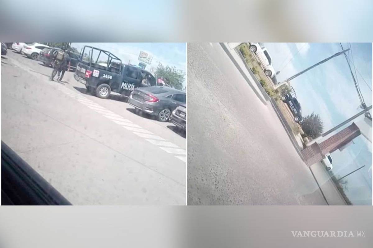 Convoy de sicarios es escoltado por 'policías' en Sinaloa