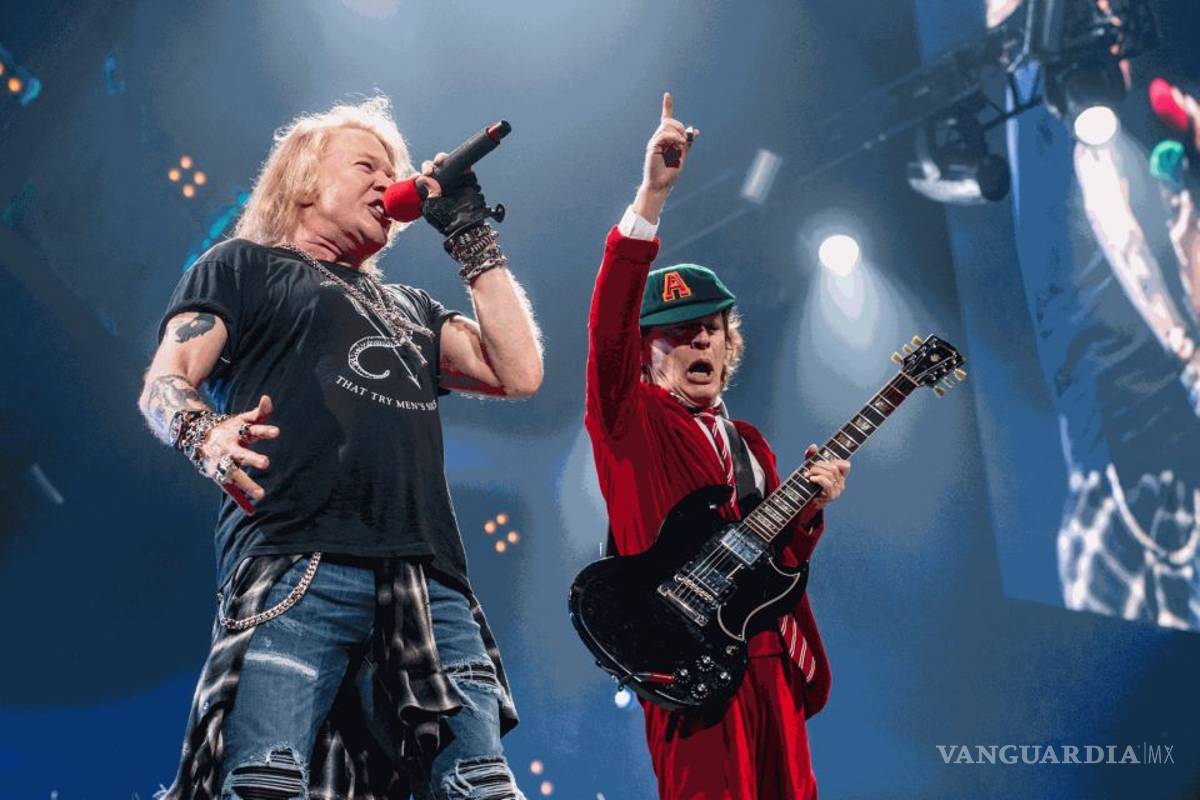 Axl Rose no se raja a sus 56; el cantante continúa con AC/DC