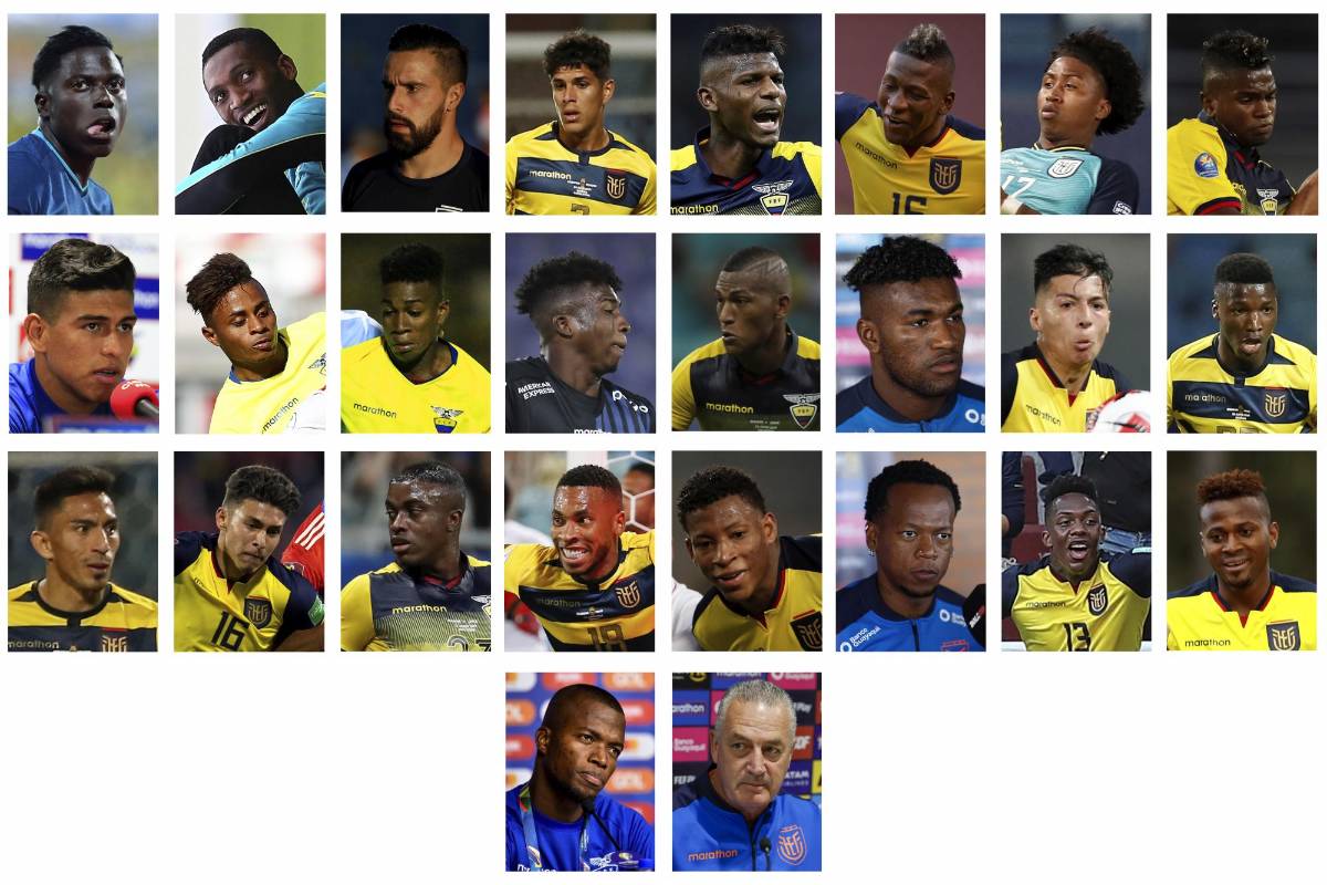 $!La lista de los jugadores convocados por Ecuador para el Mundial de Qatar 2022.