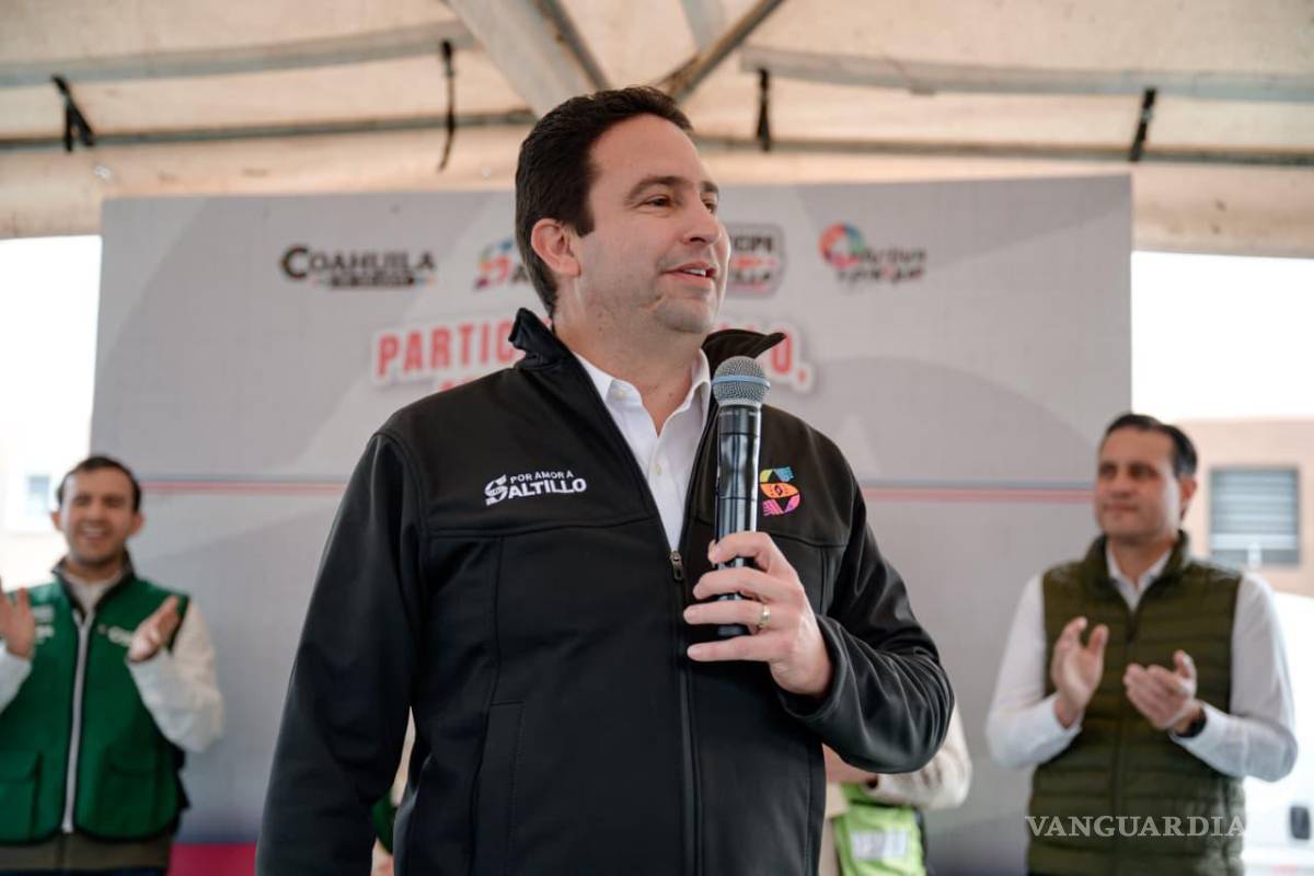 $!El alcalde reiteró que el programa Participa Saltillo busca que la ciudadanía decida y supervise el destino de los recursos públicos para mejorar su entorno.