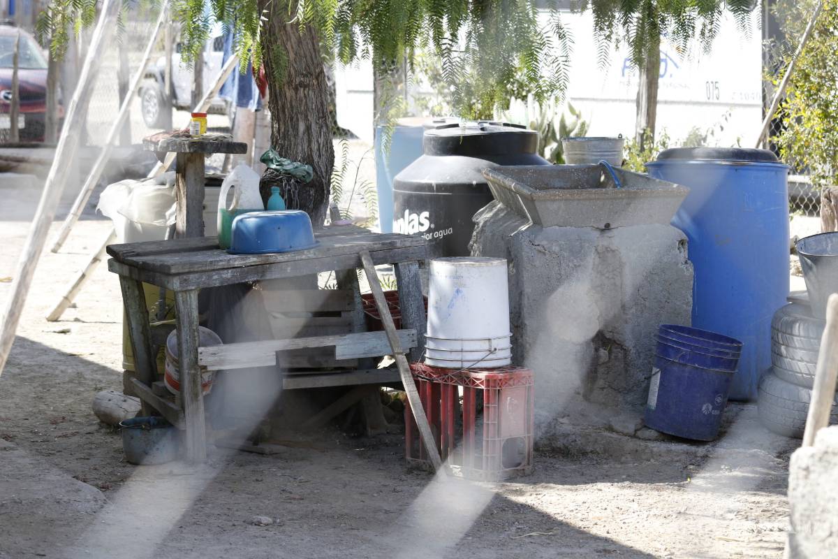 $!Hacen 'bolita' 150 ejidos de General Cepeda en defensa del agua