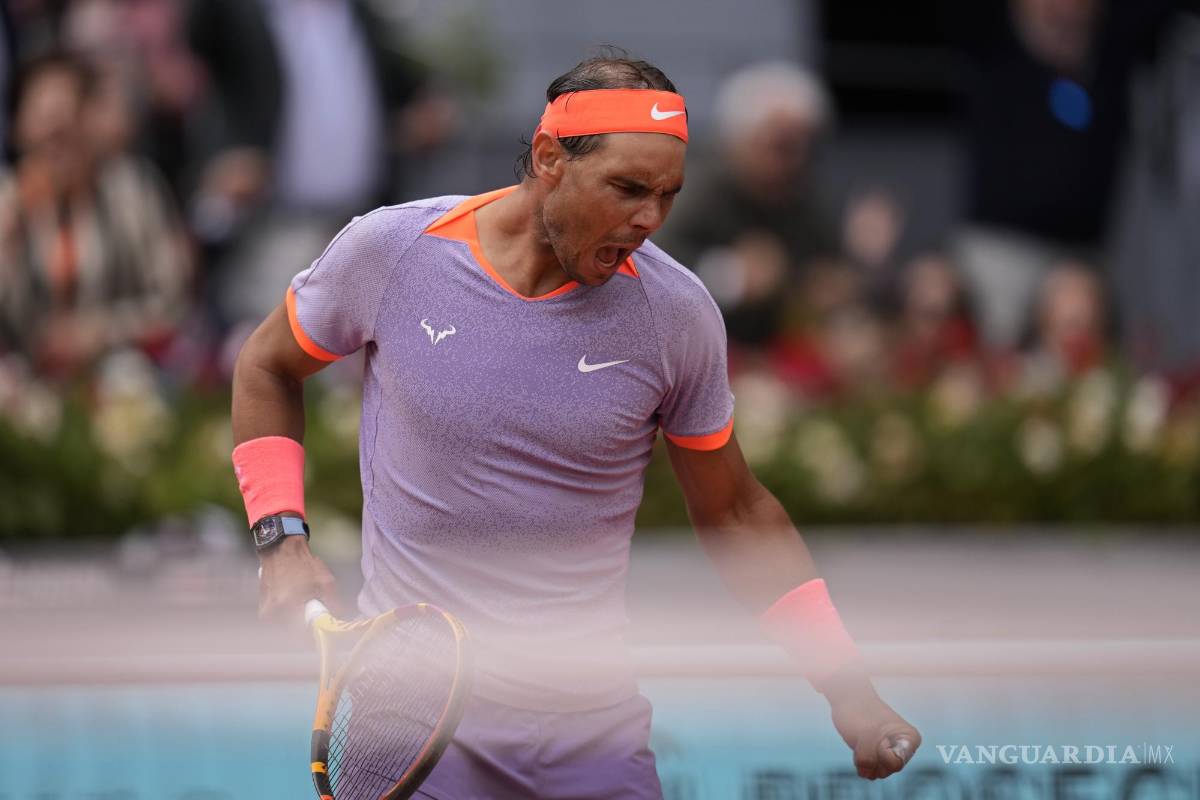 Nadal doma a Pedro Cachín y avanza en el Abierto de Madrid