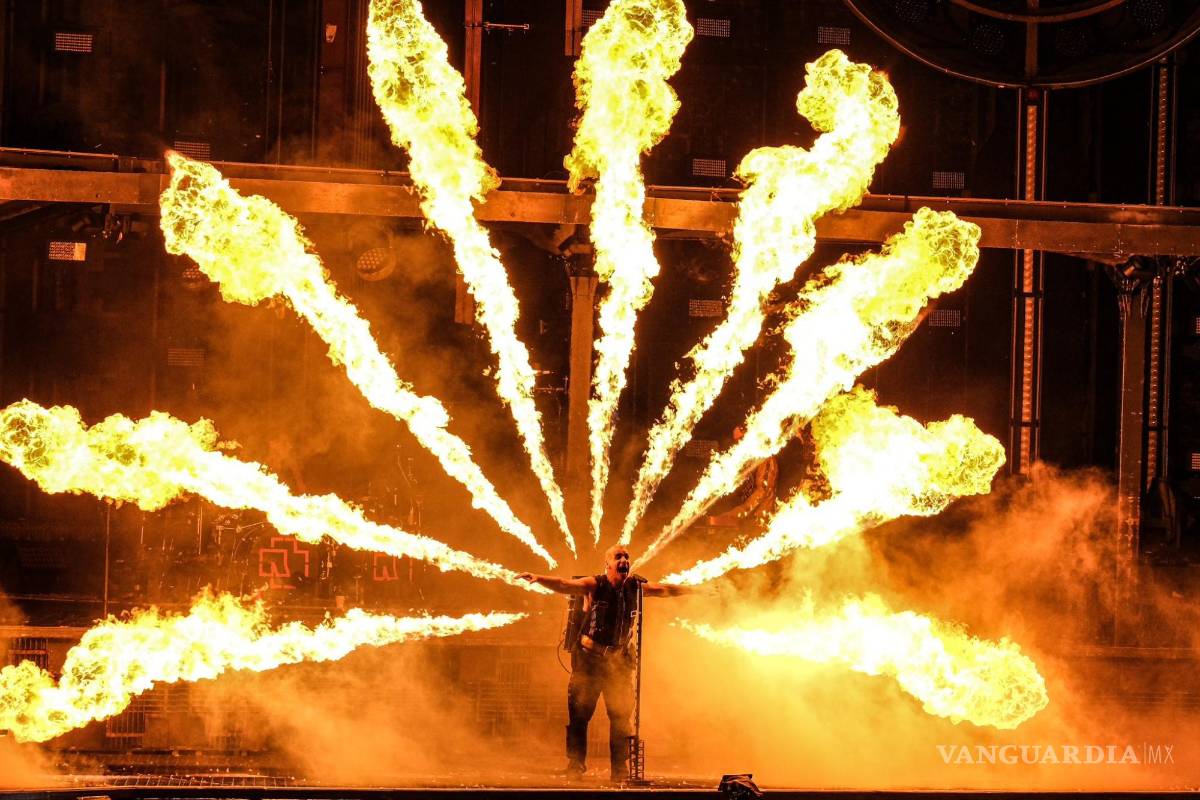 Rammstein ‘incendió’ el Foro Sol de la CDMX