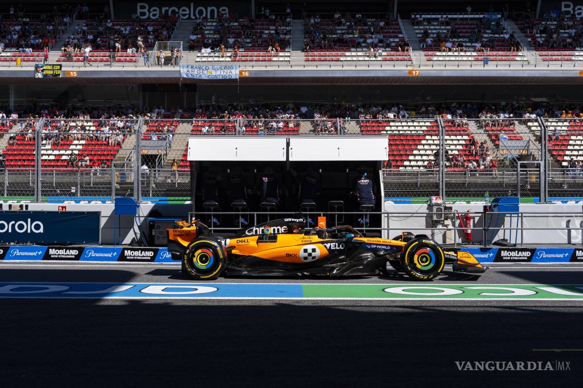 Oscar Piastri y Lando Norris dominan las prácticas libres del GP de España