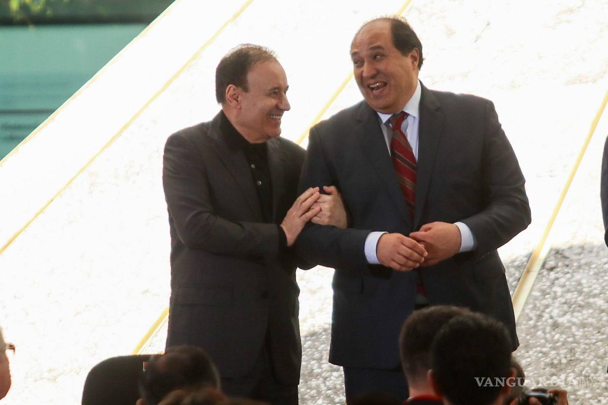 $!Alfonso Durazo (i) y Lázaro Cárdenas Batel (d).