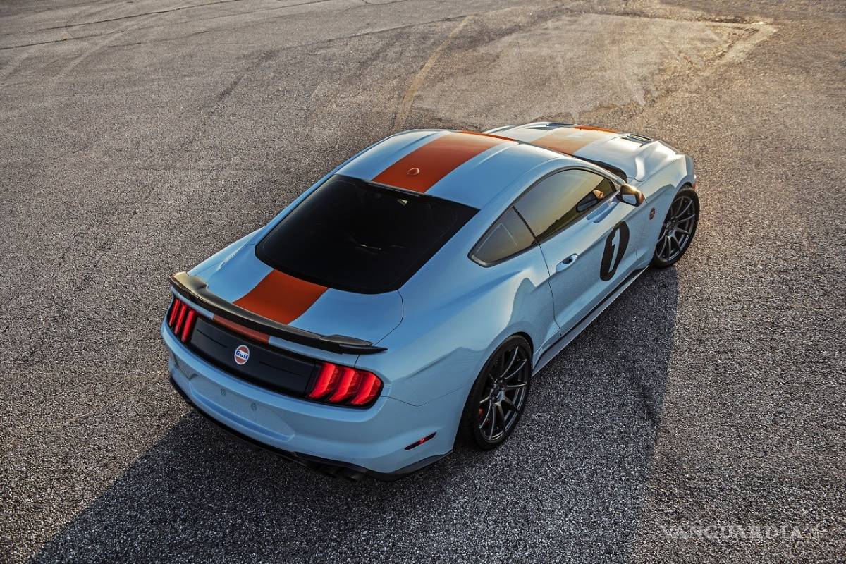 $!Ford Mustang Gulf Heritage Edition, edición que honra a los GT-40 campeones