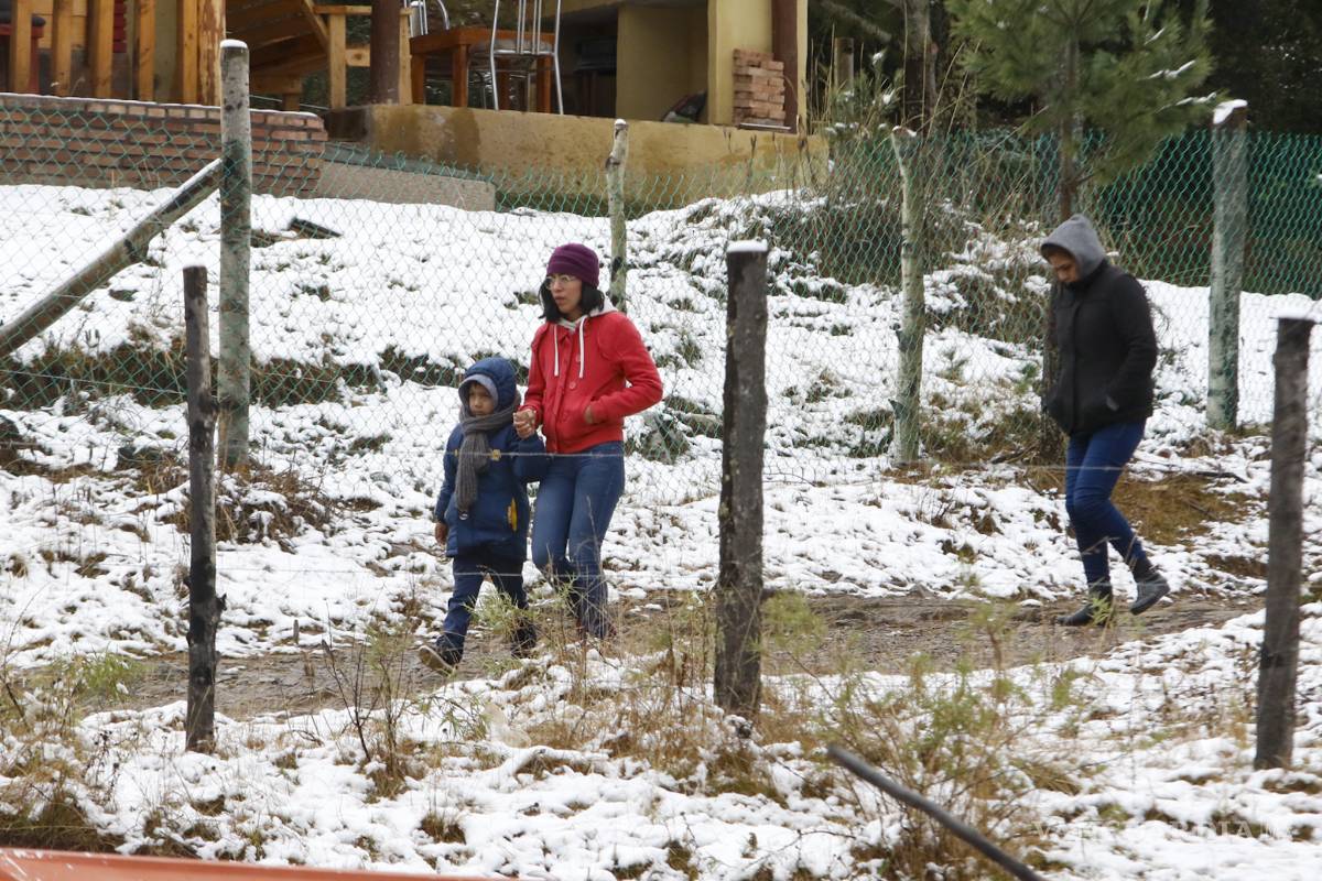 $!No, no es Suiza ¡es la sierra nevada de Arteaga, Coahuila! (Fotogalería)
