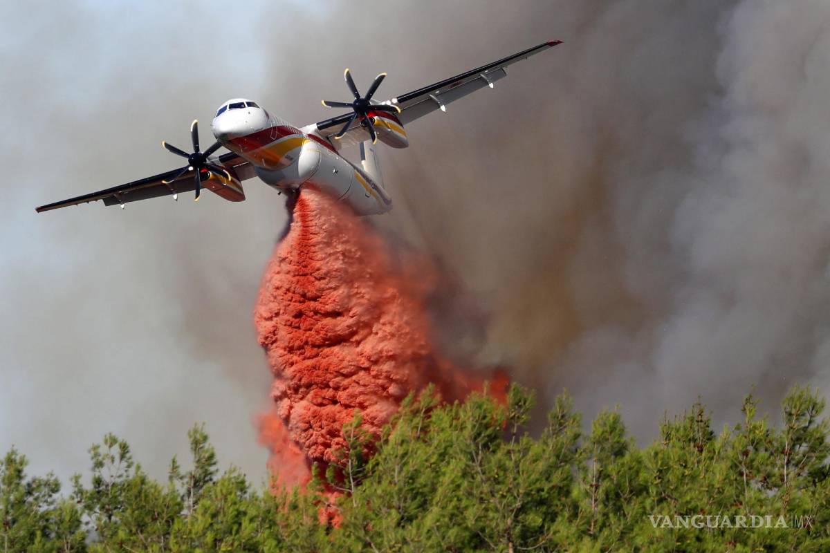 $![the village of Aumelas. (Incendio, Francia) EFE/EPA/Guillaume Horcajuelo]