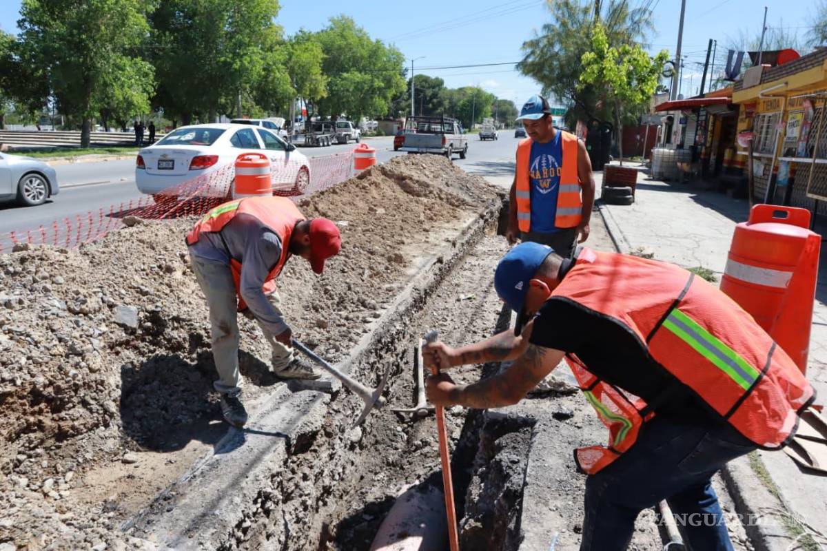 $!En Paseo de la Reforma, el Gobierno Municipal avanza en la construcción de un sistema pluvial que protegerá el sector sur de la ciudad ante futuras precipitaciones.