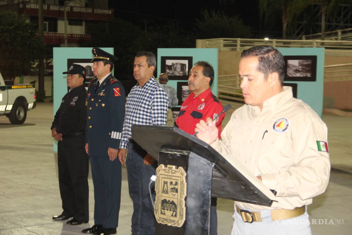 Conmemoran en Torreón el 32 aniversario del sismo de 1985