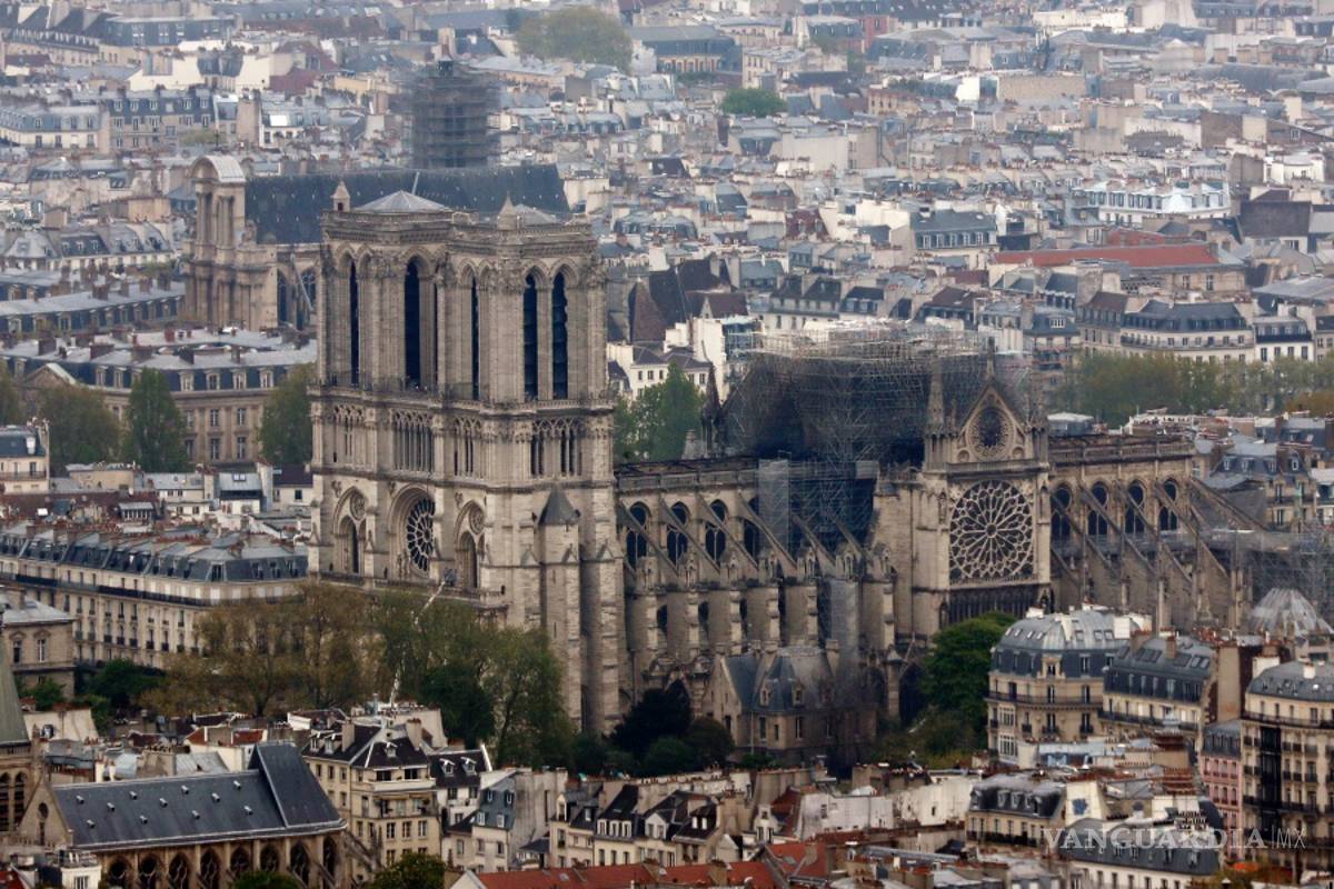 Catedral de Notre Dame, el día después (fotogalería)