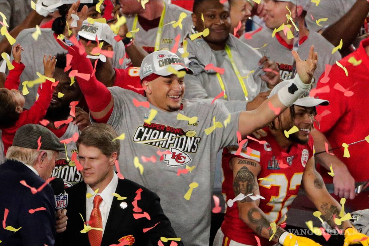 Patrick Mahomes se convirtió en el MVP del Super Bowl LIV