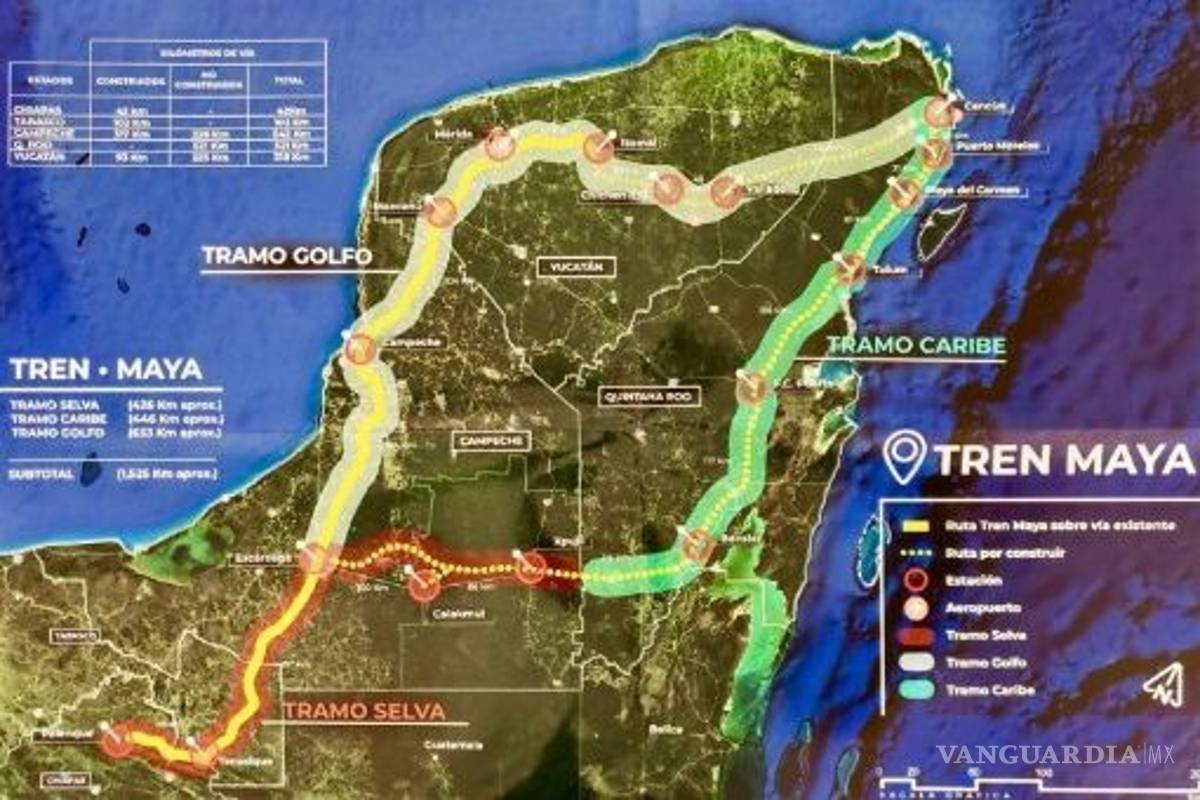 Va Carlos Slim y 13 consorcios por construcción del Tren Maya