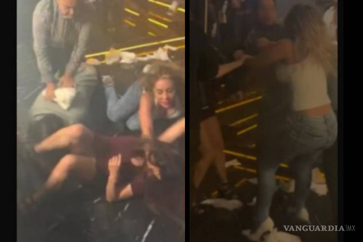 Mujeres arman tremenda pelea en un antro de Puebla (video)