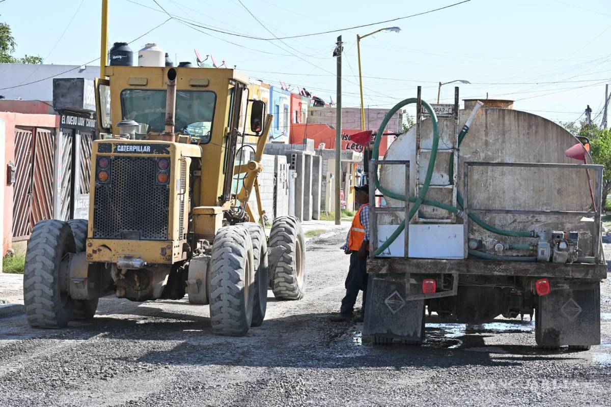 $!La obra beneficiará a por lo menos 150 familias de la calle Caoba, en la colonia Jardines del Aeropuerto.
