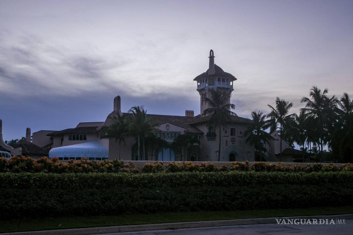 $!El exterior de Mar-A-Lago en Palm Beach, Florida.