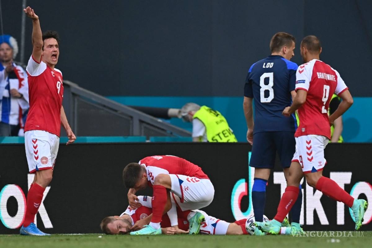 Así reacciona el mundo del fútbol en apoyo a Christian Eriksen